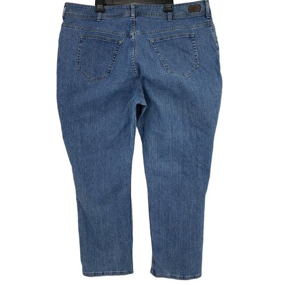 Womens Riders Jeans Size 26W Plus Cotton blend stretch 2016 Medium Blue Curve - Picture 7 of 7